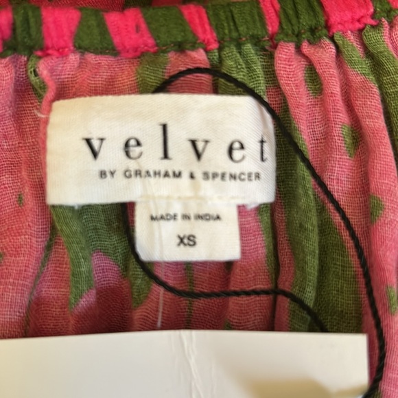 NWT “Candice" Printed Cotton Gauze Top - Picture 9 of 9